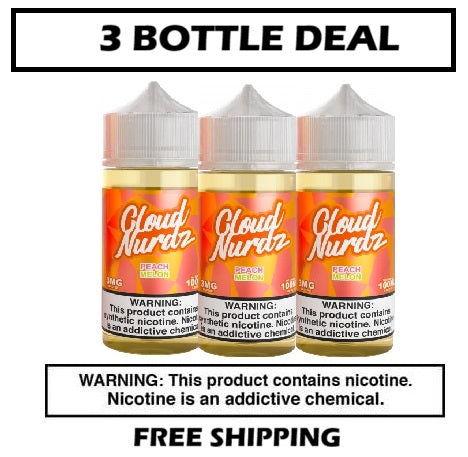 Cloud Nurdz  100ml Ejuice (3 bottle deal)