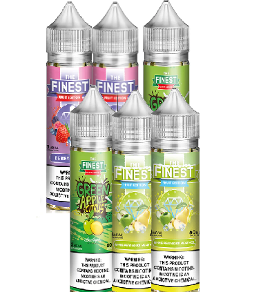 The Finest 60ml Ejuice (6 BOTTLE DEAL)