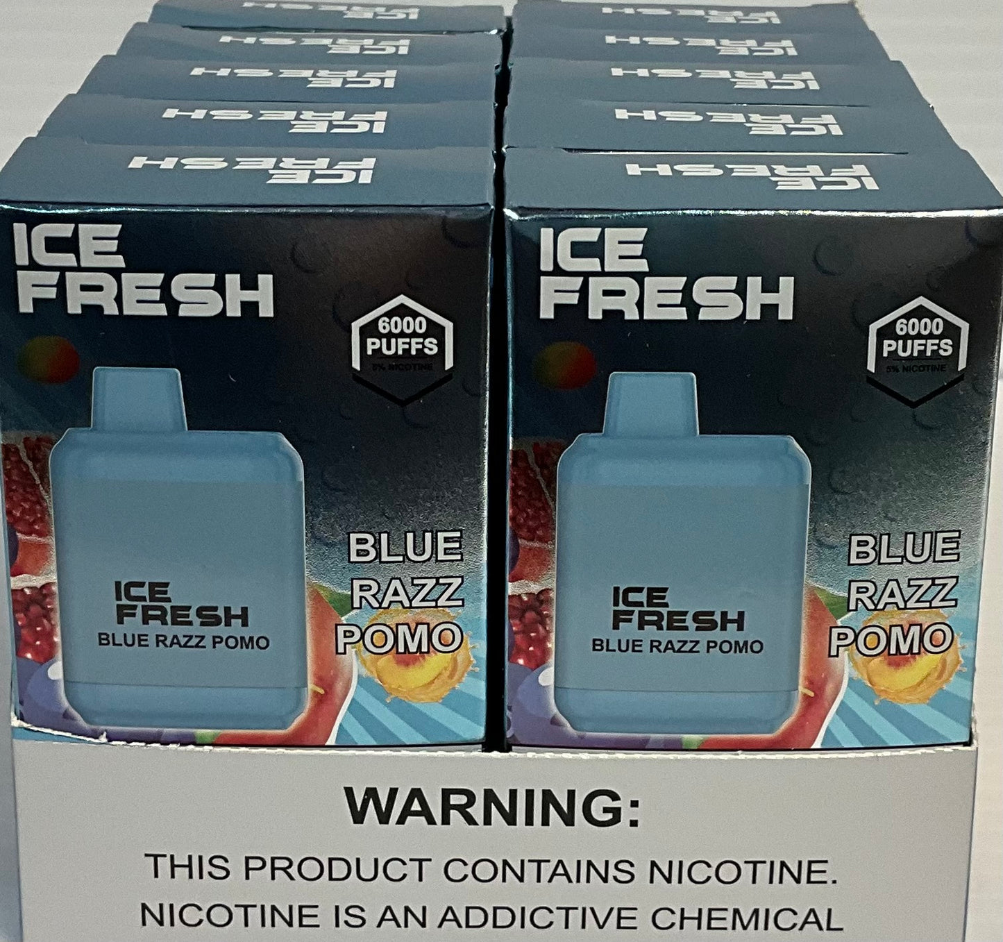 Ice Fresh 6000 Puffs (BUY 10 GET FREE 10)