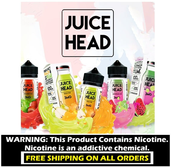 JUICE HEAD 100ml Ejuice (3 bottle deal)