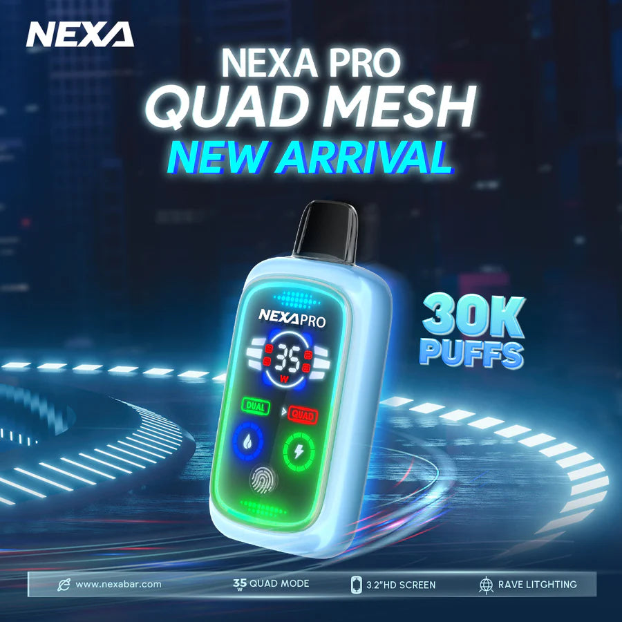 Nexa Pro Quad Mesh 30k Disposable