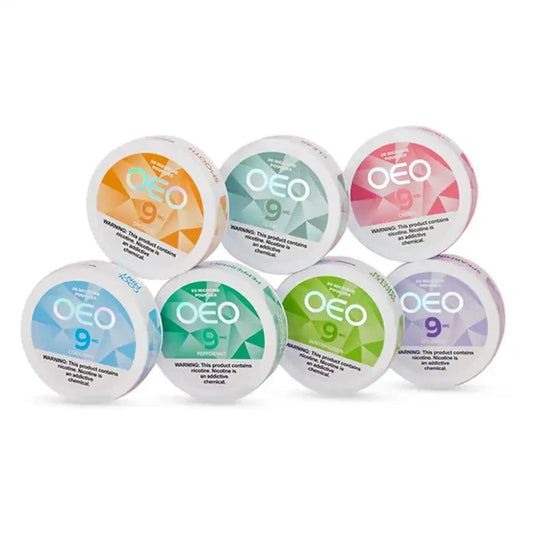 OEO Cool Mint Nicotine Pouches by Flum