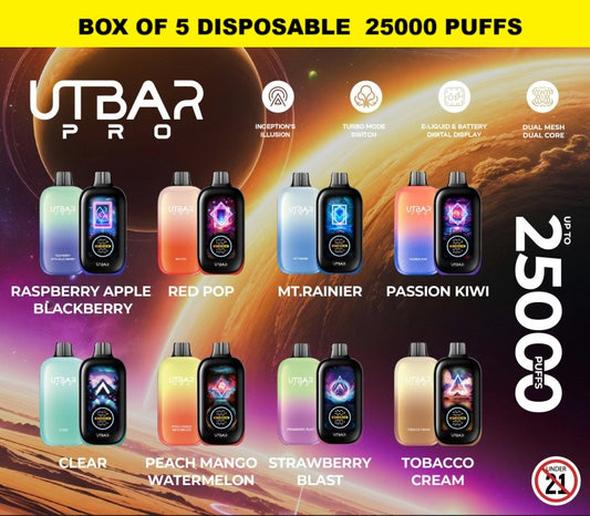 UTBAR Pro Disposable 5% (5 DISPOSABLE DEAL)