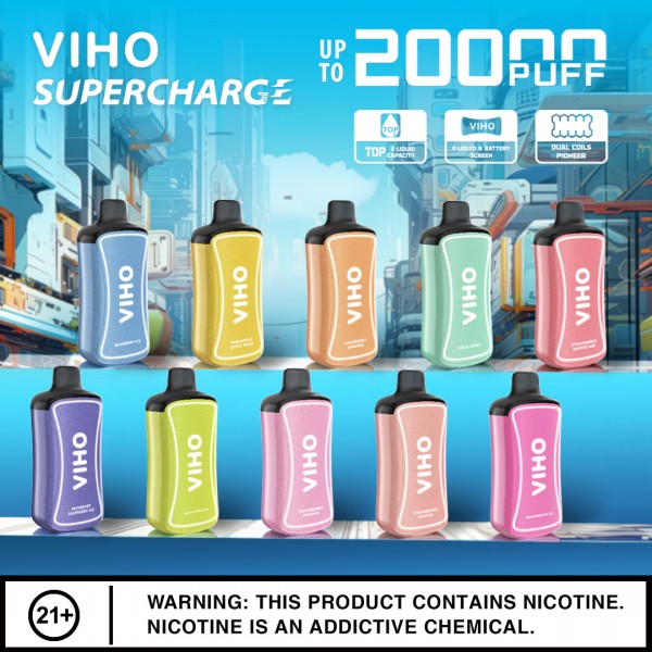 VIHO Supercharge 20K (Box of 5)