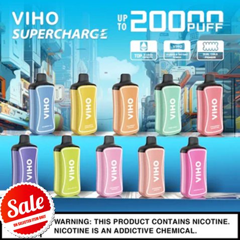 VIHO Supercharge 20K (Box of 5)