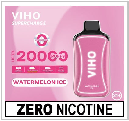 VIHO Supercharge 20K Disposable 0% NICOTINE FREE