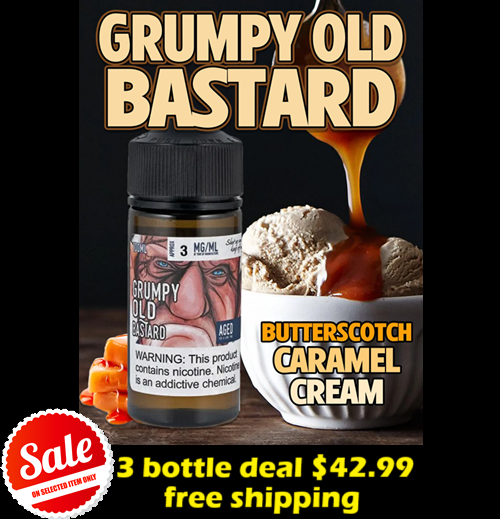 Micro Brew Vapor - Grumpy Old Bastard 100mL